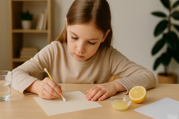 Want to Write Secret Messages? Try This Simple Invisible Ink Trick at Home!