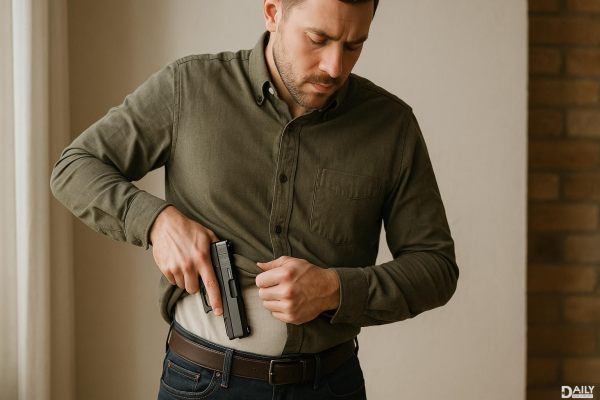 Best Concealed Carry Shirt for Tucking In: Stay Safe & Stylish Without Printing