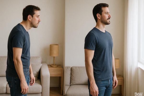 Struggling with Male Posture? Simple Fixes to Stand Taller and Feel Stronger!