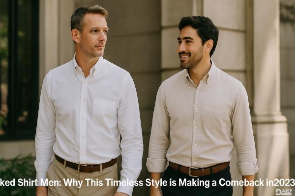 Tucked Shirt Men: Why This Timeless Style is Making a Comeback in 2023!