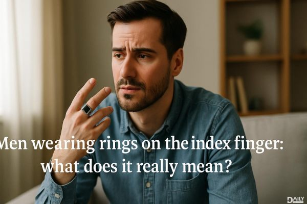 Men Wearing Rings on the Index Finger: What Does It Really Mean?