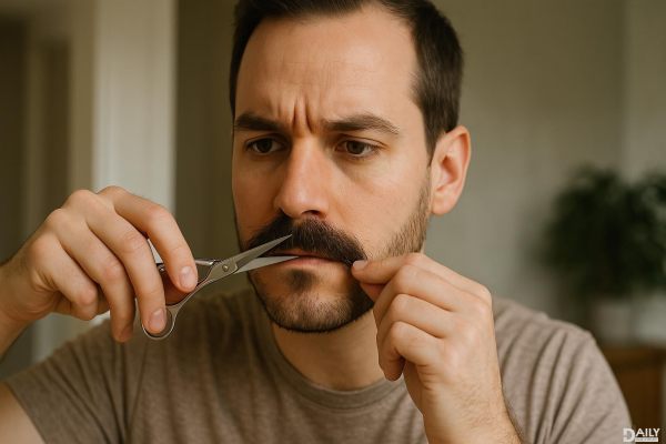 Trim Your Moustache Like a Pro: Why Scissors Beat Razors for a Perfect Look!