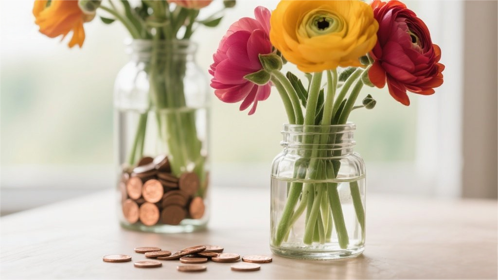 Pennies in Vases? The Surprising Trick for Fresh Flowers