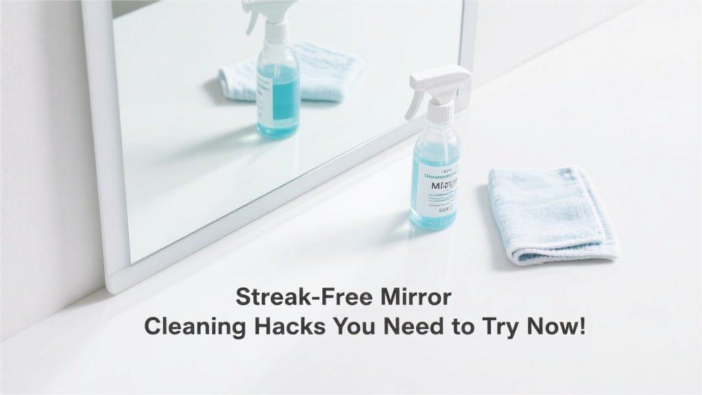 Streak-Free Mirror Cleaning Hacks You Need to Try Now!