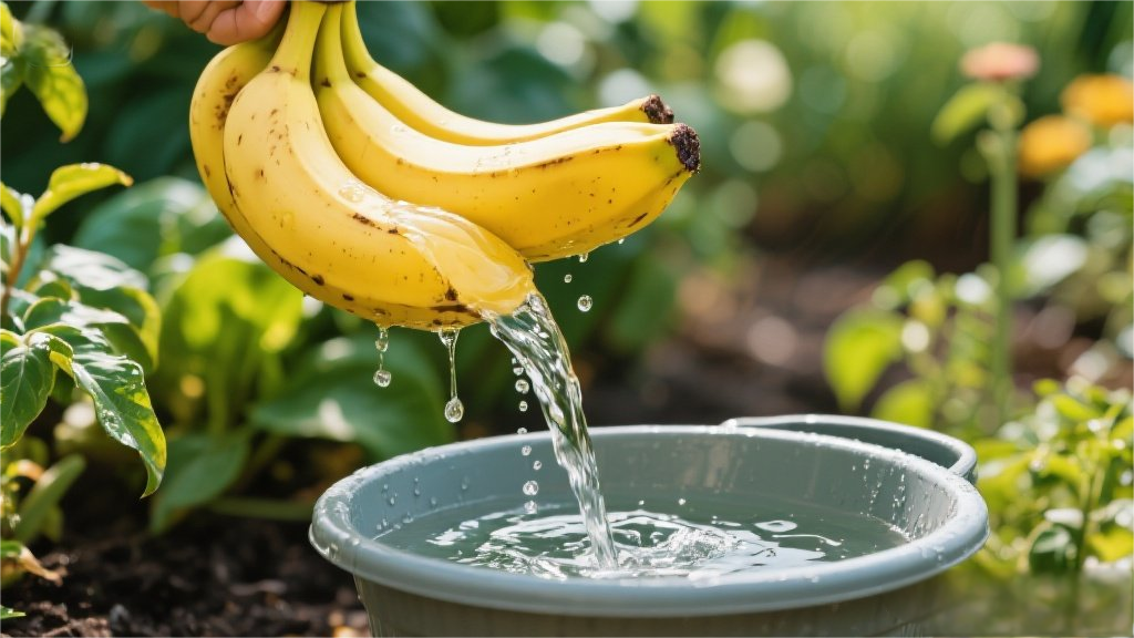 Banana Water: The Secret to a Thriving Garden