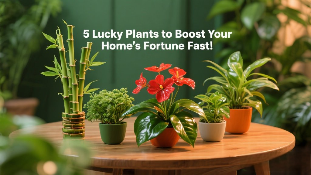 5 Lucky Plants to Boost Your Home’s Fortune Fast!