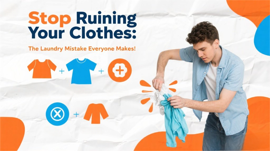 Stop Ruining Your Clothes: The Laundry Mistake Everyone Makes!
